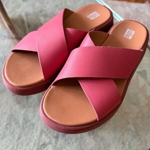 FitFlop Pink Flip Flops Women's 7 EU 38